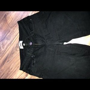 Paige black skinny jeans size 25